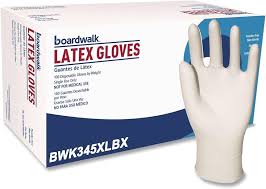 LATEX GLOVE / PF / EXTRA LARGE / NATURAL (10/100/1,000)