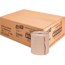 HARDWOUND TOWEL / BROWN / 8" X 800' / 6 PER CASE [BTOW]