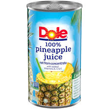*PINEAPPLE JUICE / DOLE / 6 OZ / 48 PER CASE (CASE)
