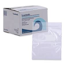 ZIP STORAGE BAG / QUART / 2 MIL / 7" X 8" / CLEAR (500/BOX
