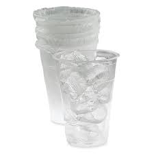 INDIVIDUALLY WRAPPED PLASTIC CUPS /  9OZ / CLEAR (1,000/CS)
