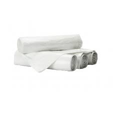 33 GAL / 33 X 39 / LD / WHITE / 0.6 MIL / 150 PER CASE
