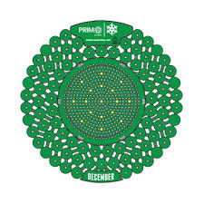 PRIMO URINAL SCREEN / DECEMBER=DARK GREEN (EACH)