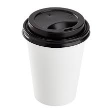 HOT CUP LID / FITS 8 OZ HOT CUPS / BLACK (20/50/1,000)