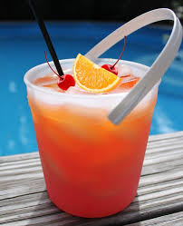 32OZ PLASTIC RUM BUCKET