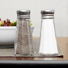 SALT / PEPPER SHAKER, 3 OZ, MUSHROOM TOP / PANELED (12/CS)