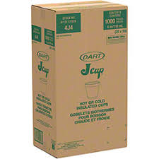 4J4 / DART 4 OZ FOAM CUP (20/50/1,000)