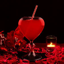 BARCONIC HEART GLASS - 8 OZ (EACH)