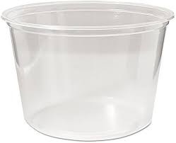 FABRIKAL 16 OZ MICROWAVABLE DELI CONTAINER (10/50/500)