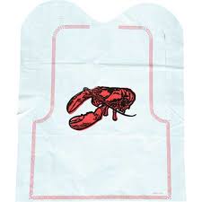 LOBSTER BIB WHITE 15 X 20 (500/CS)