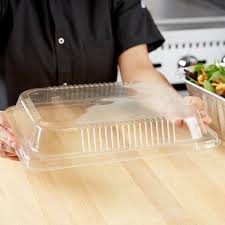 Half Size Dome Lid for Steam Table Pan 1 15/16" High -