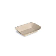 SAVADAY / MOLDED FIBER FOOD  TRAY / #300 / 500 PER CASE
