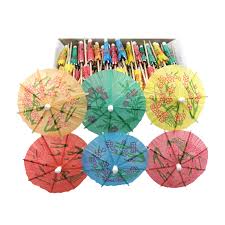 COCKTAIL PICKS - PARASOL (UMBRELLA) / PACK OF 144