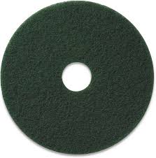 HEAVY-DUTY GREEN SCRUBBING FLOOR PADS / 20" DIAMETER