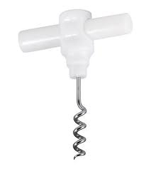 ROUND TRAVELERS CORKSCREW-WHITE