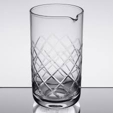 AMERICAN METALCRAFT MGD25 25 OZ. DIAMOND CUT MIXING GLASS