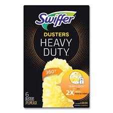 SWIFFER HEAVY DUTY DUSTER REFILL / YELLOW (6/BOX 4