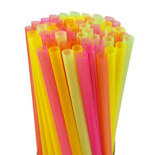 6" NEON FAT STRAWS (25/300/7,5 00)