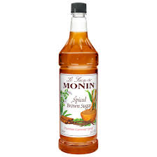 SPICED BROWN SUGAR / MONIN / 1 LITER / (4/CS)