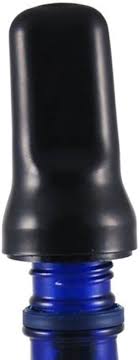 COVERALL DUST CAPS - BLACK (12/PK)