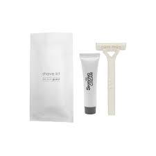 SHAVING KIT / RAZOR AND  SHAVING CREAM [CASE]