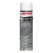 BETCO STAINLESS STEEL CLEANER / POLISH / 16 OZ AEROSOL CAN