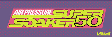SUPER SOAKER / 4 X 6 HORIZONTAL / HOLLANDER LOGO