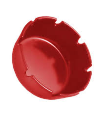 ASHTRAY - STANDARD RED (24/C S)