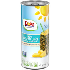 PINEAPPLE JUICE / DOLE / 8.4 OZ  (24/CS)