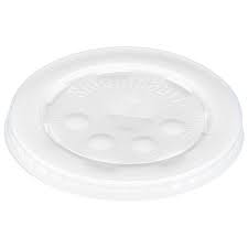 L16BL-0100 / DART STRAW SLOT LID / TRANSLUCENT (FITS 12-24