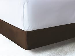 FITTED BOX SPRING WRAP / QUEEN / BROWN / 60 X 80 + 105 (EACH)