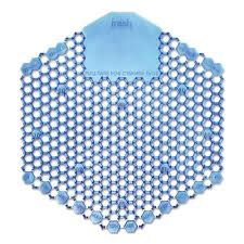URINAL SCREEN / WAVE GEL COTTON BLOSSOM / 5 PACKS OF 2