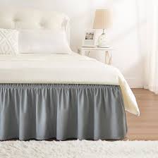 BED SKIRT / CASTLE ROCK GREY / QUEEN / 60 X 80 X 15 (EACH)