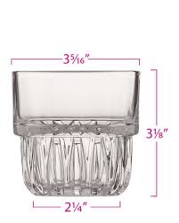 8 OZ BARCONIC TEXAN STACKABLE ROCKS GLASS (36/CS)