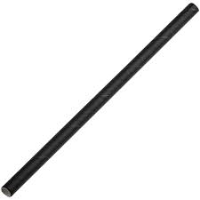 5.5" PAPER BLACK SIP STRAW (5/ 500/2,500)