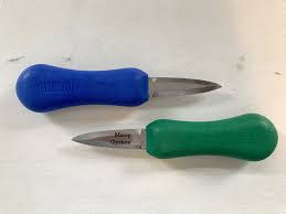 OYSTER KNIFE WITH PLASTIC HANDLE