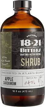 18.21 APPLE CARDAMOM SHRUB / 16 OZ (EACH)
