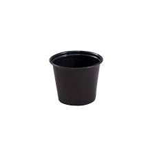 5.5 OZ PORTION CUP / EMPRESS /  BLACK (50/50/2500)