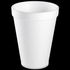 12J16 / FOAM DRINK CUPS, 12OZ,  WHITE (40/25/1,000)
