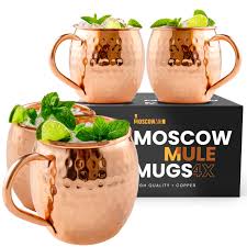 16 OZ COPPER MOSCOW MULE  MUG [EACH]