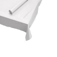 PLASTIC TABLE COVER / WHITE / 40" X 300' (EACH)