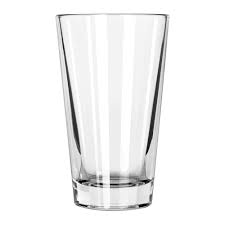 LIBBEY 15141 RESTAURANT BASICS 14 OZ MIXING GLASS - 24/CASE