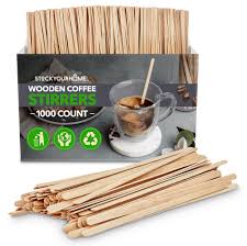 WOODEN COFFEE STIRRER / PACK OF 1,000