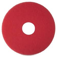RED BUFFING FLOOR PADS / 20" DIAMETER (5/CS)
