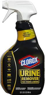 CLOROX URINE REMOVER FOR STAIN S AND ODORS, 32 OZ SPRAY BOTTL