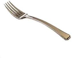 EMI YOSHI SILVER GLIMMERWARE FORK 7" | 600/CS 30 SLEEVES