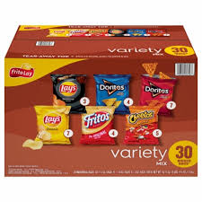 *CHIPS / VARIETY / FLAVOR MIX / 30 COUNT [CASE]