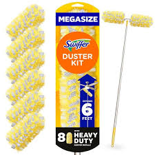 SWIFFER / HEAVY DUTY DUSTER W/ PLASTIC HANDLE / EXTENDS TO 3