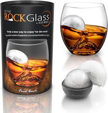 FINAL TOUCH ON THE ROCK GLASS WITH ICEBALL (EACH)