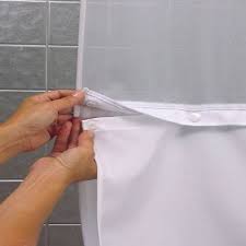 PLAIN WEAVE SNAP LINER WHITE HOOKLESS 70 X 54 SOLD PER DOZ